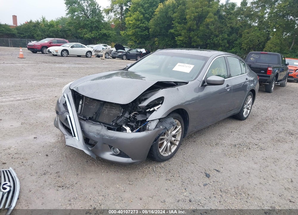 2011 INFINITI G37X VIN: JN1CV6AR3BM408988