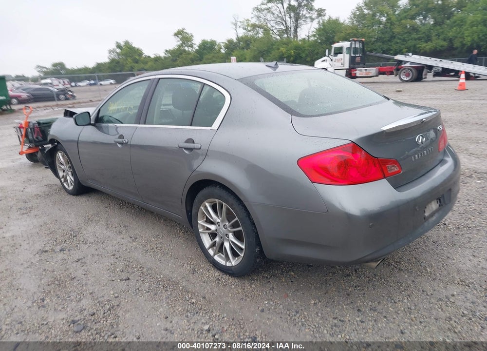 2011 INFINITI G37X VIN: JN1CV6AR3BM408988