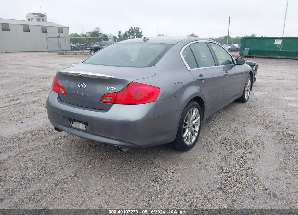 2011 INFINITI G37X VIN: JN1CV6AR3BM408988
