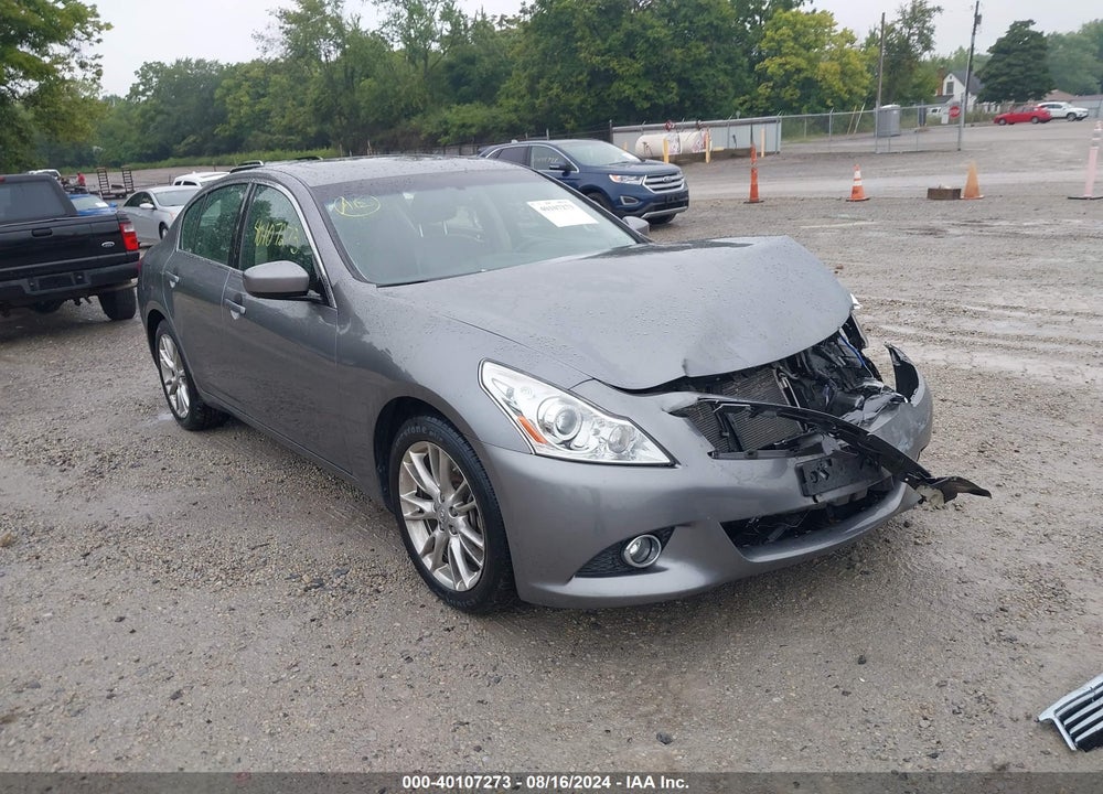 2011 INFINITI G37X VIN: JN1CV6AR3BM408988
