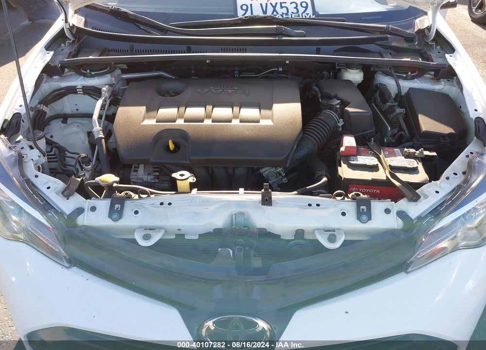 2017 TOYOTA COROLLA L VIN: 5YFBURHE3HP657541