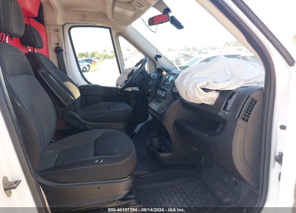 2017 RAM PROMASTER 1500 LOW ROOF 136 WB VIN: 3C6TRVAG6HE500220