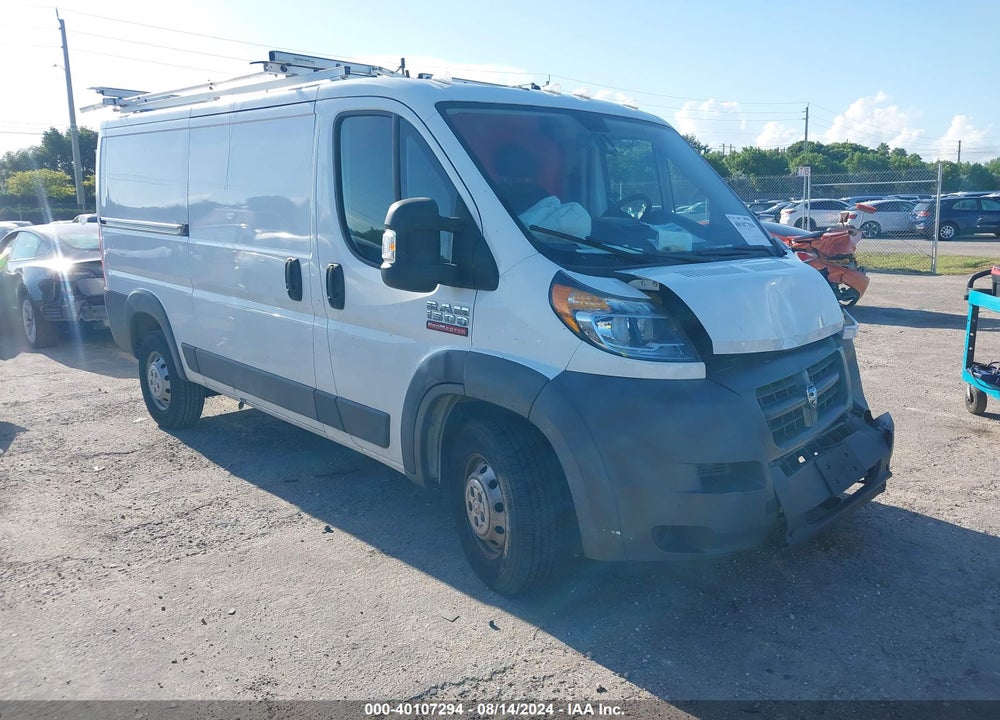 2017 RAM PROMASTER 1500 LOW ROOF 136 WB VIN: 3C6TRVAG6HE500220