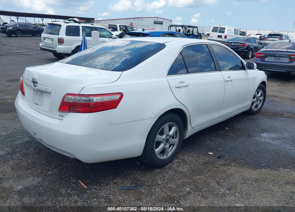 2008 TOYOTA CAMRY LE VIN: 4T1BE46K98U733920