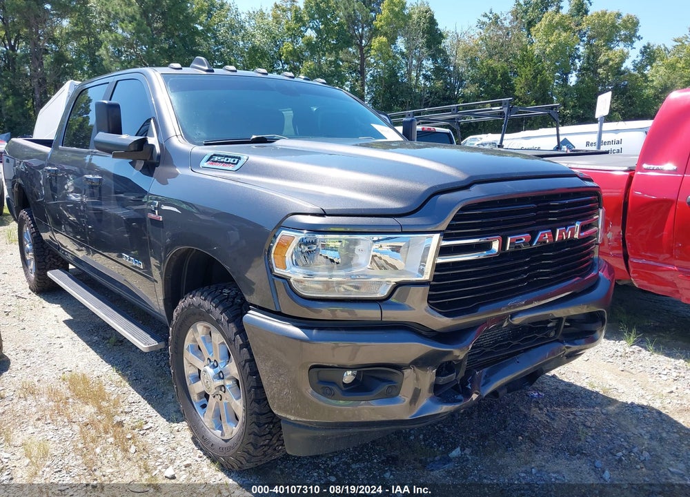2019 RAM 3500 BIG HORN  4X4 6'4 BOX VIN: 3C63R3DL6KG516197