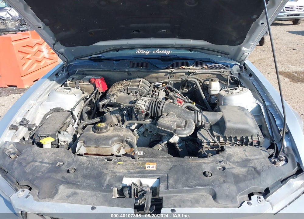2012 FORD MUSTANG V6 PREMIUM VIN: 1ZVBP8AM9C5252239