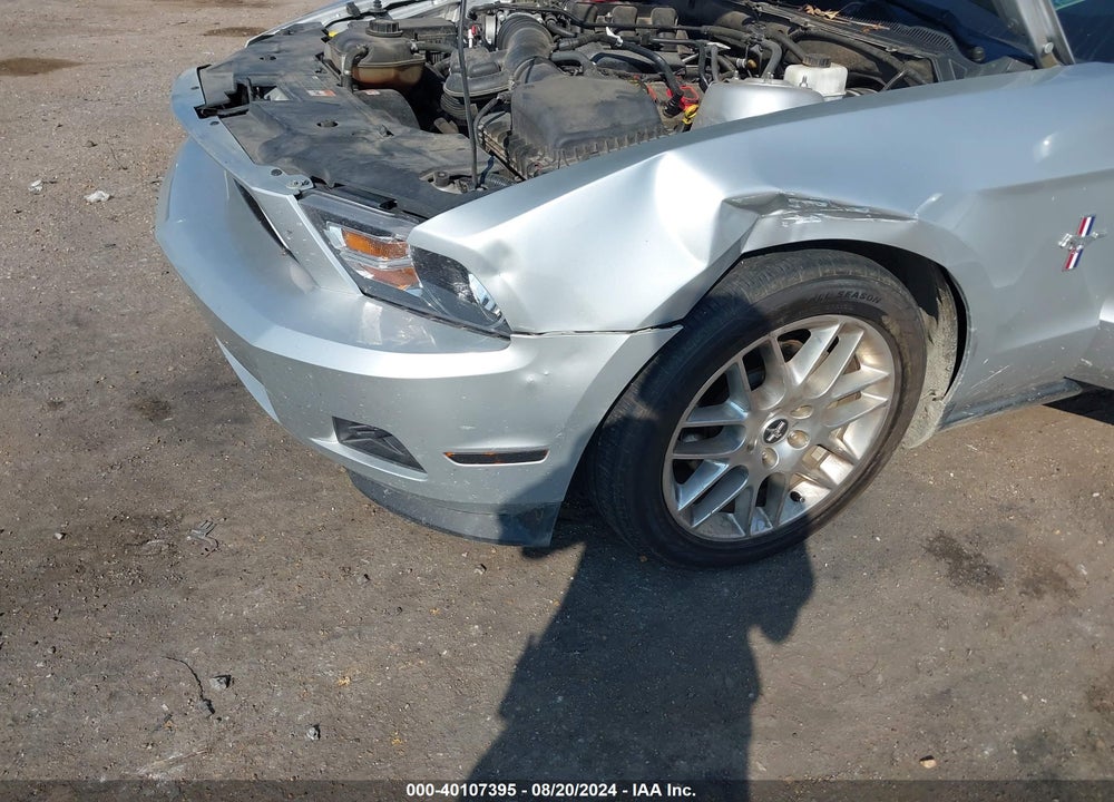 2012 FORD MUSTANG V6 PREMIUM VIN: 1ZVBP8AM9C5252239