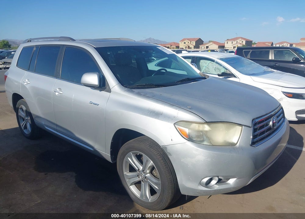 2008 TOYOTA HIGHLANDER SPORT VIN: JTEDS43A382021928