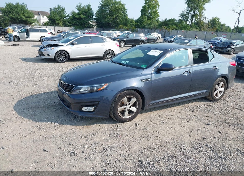 2015 KIA OPTIMA LX VIN: KNAGM4A77F5606135