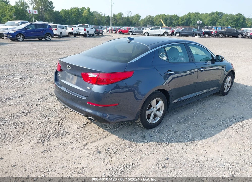 2015 KIA OPTIMA LX VIN: KNAGM4A77F5606135