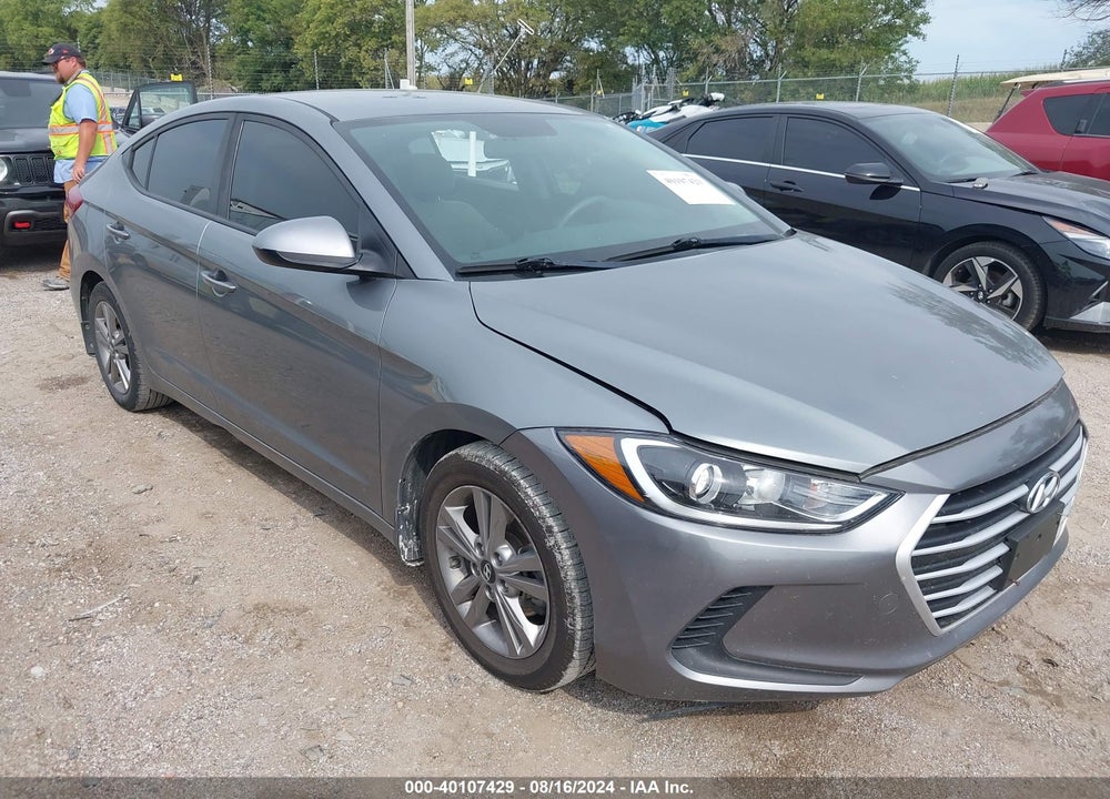 2018 HYUNDAI ELANTRA SEL VIN: KMHD84LF3JU476816