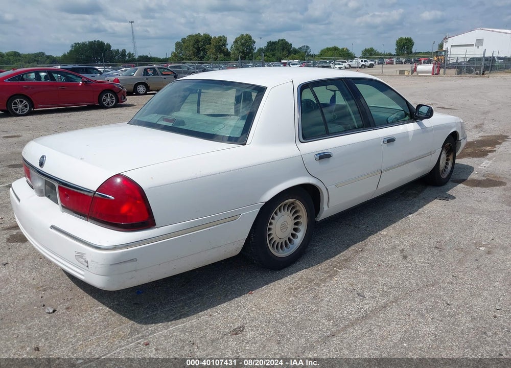 2001 MERCURY GRAND MARQUIS LS VIN: 2MEFM75W71X704637