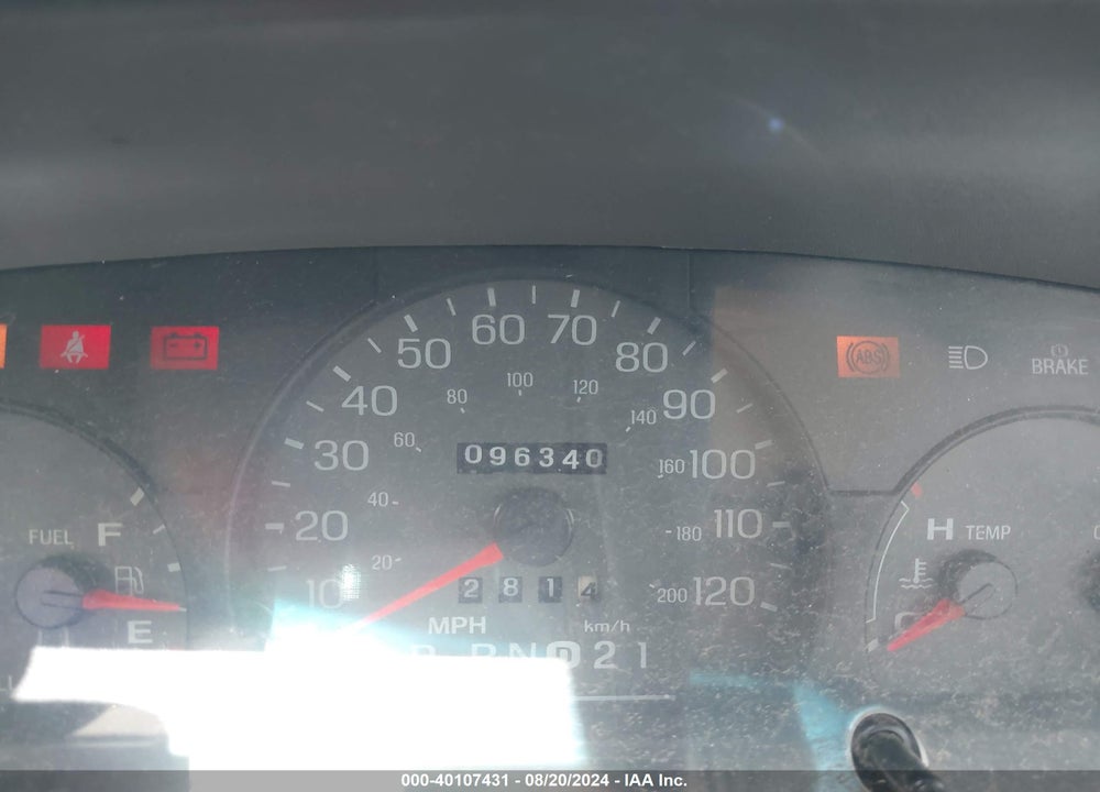 2001 MERCURY GRAND MARQUIS LS VIN: 2MEFM75W71X704637