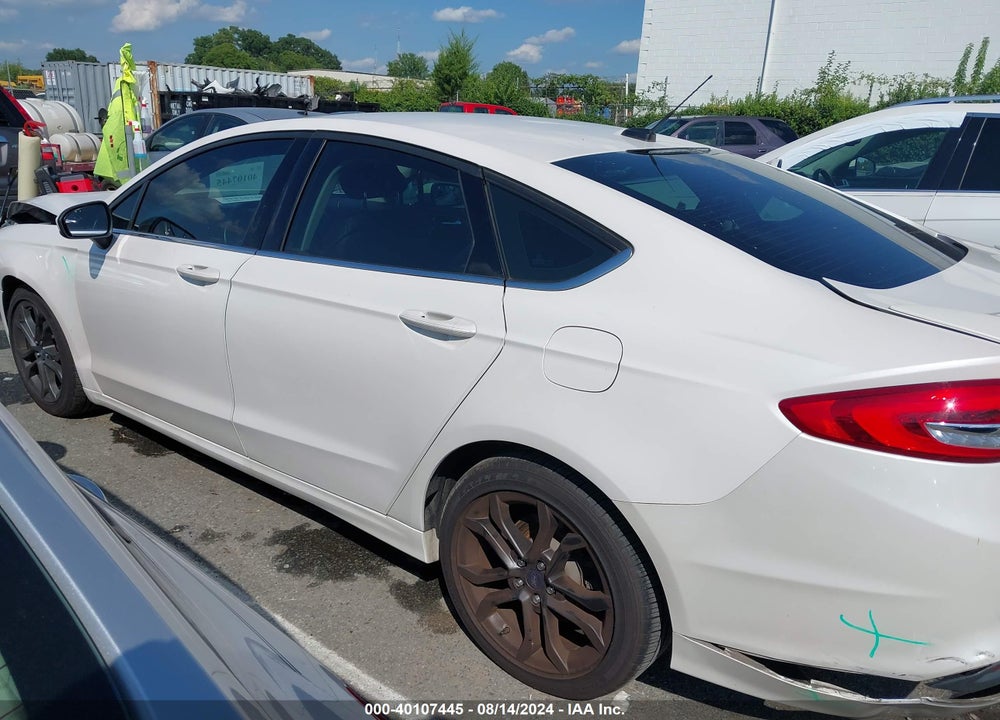 2018 FORD FUSION SE VIN: 3FA6P0HD3JR164704