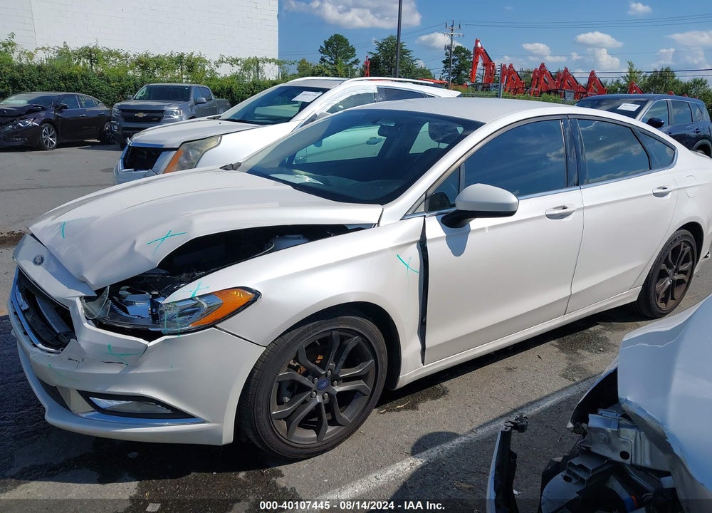 2018 FORD FUSION SE VIN: 3FA6P0HD3JR164704
