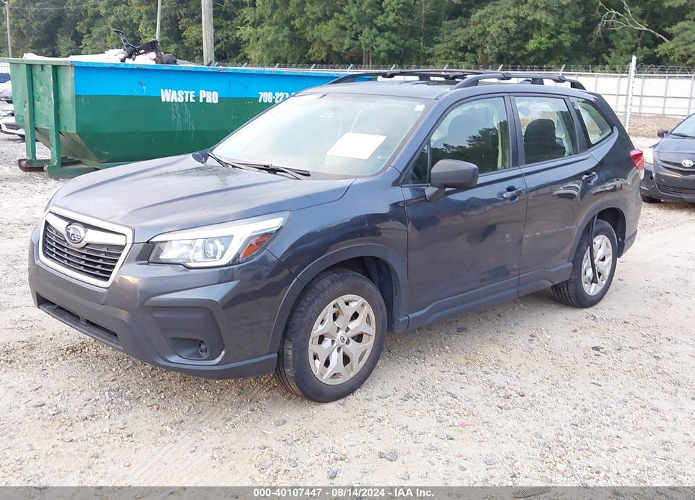 2019 SUBARU FORESTER VIN: JF2SKACC6KH442981