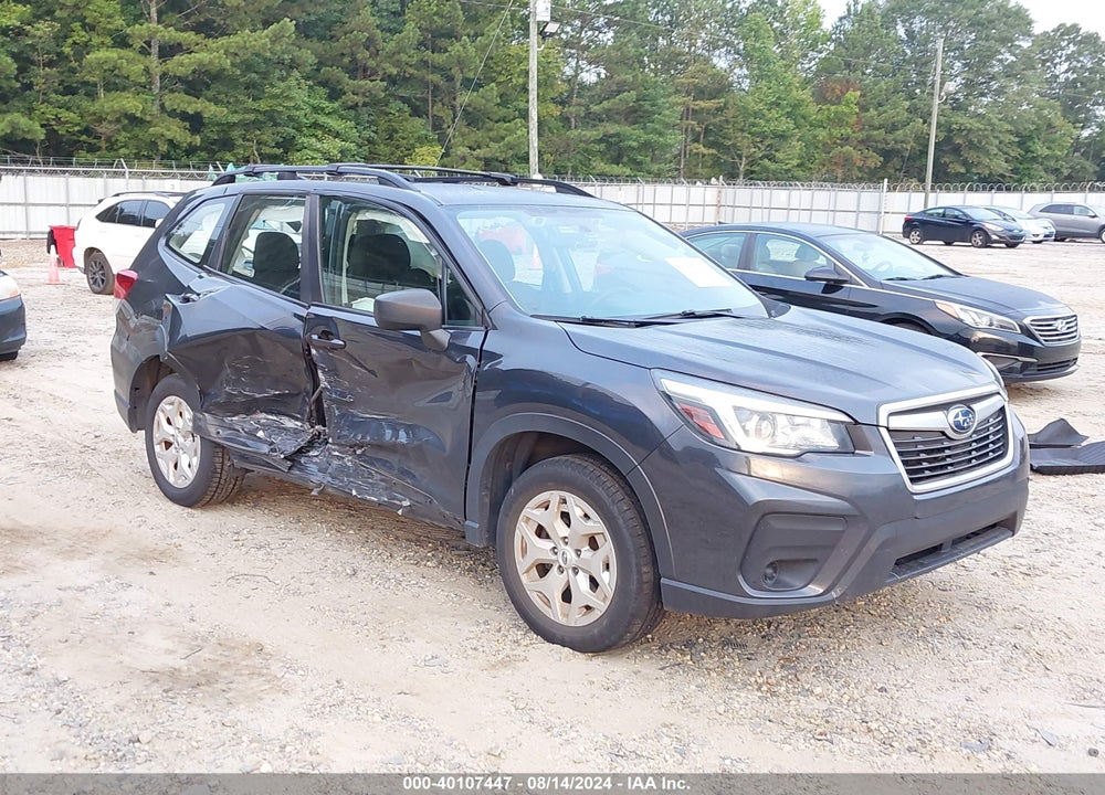 2019 SUBARU FORESTER VIN: JF2SKACC6KH442981