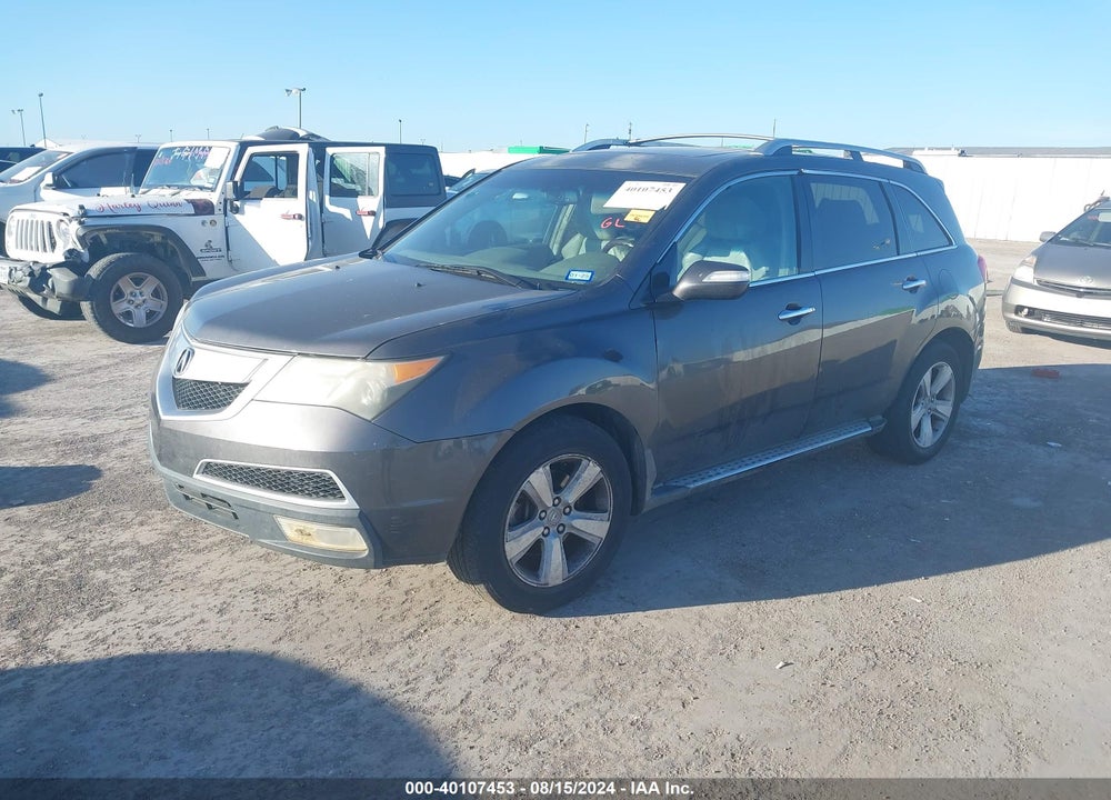 2011 ACURA MDX TECHNOLOGY PACKAGE VIN: 2HNYD2H68BH510360
