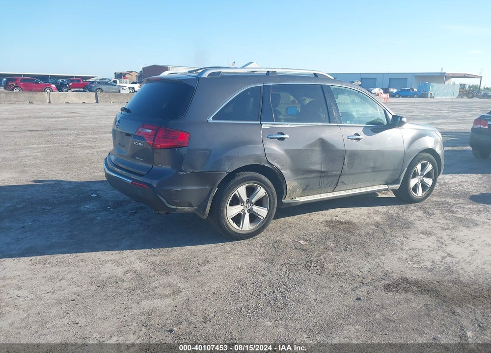 2011 ACURA MDX TECHNOLOGY PACKAGE VIN: 2HNYD2H68BH510360