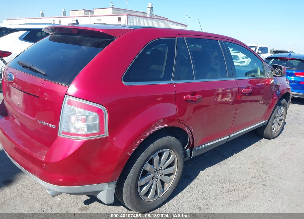 2009 FORD EDGE LIMITED VIN: 2FMDK39CX9BA60918