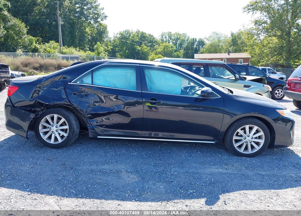 2012 TOYOTA CAMRY XLE VIN: 4T1BF1FK0CU517362