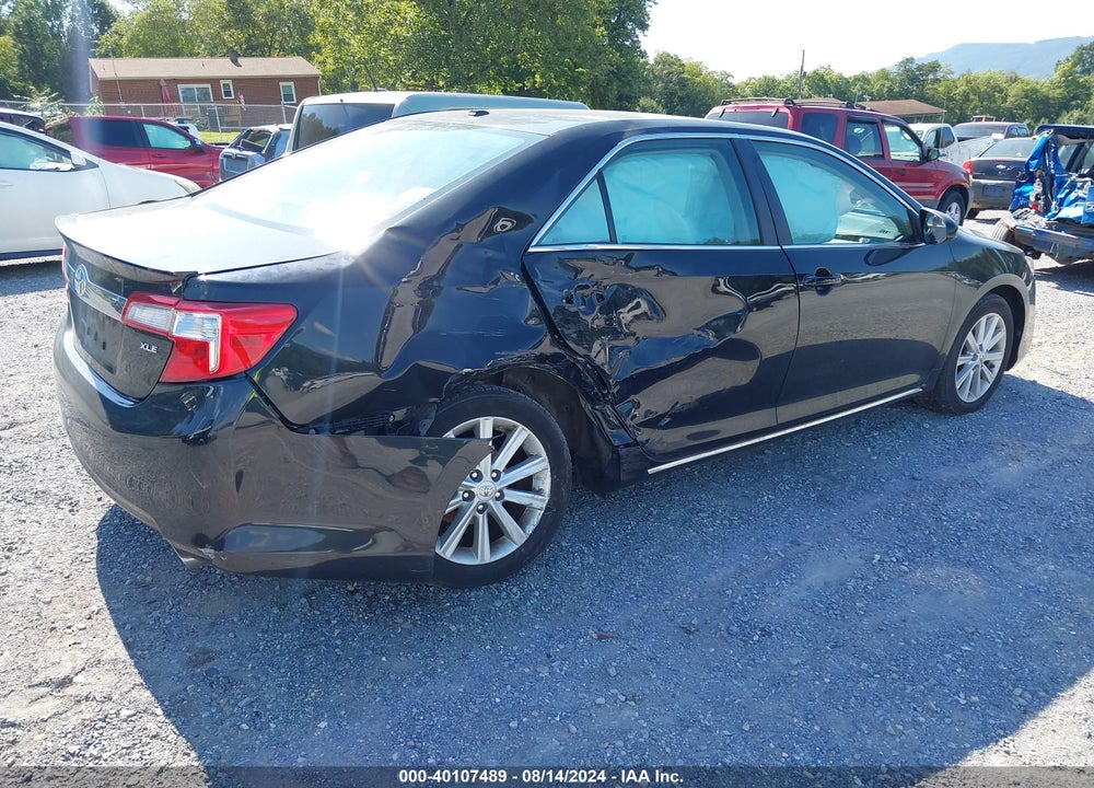 2012 TOYOTA CAMRY XLE VIN: 4T1BF1FK0CU517362