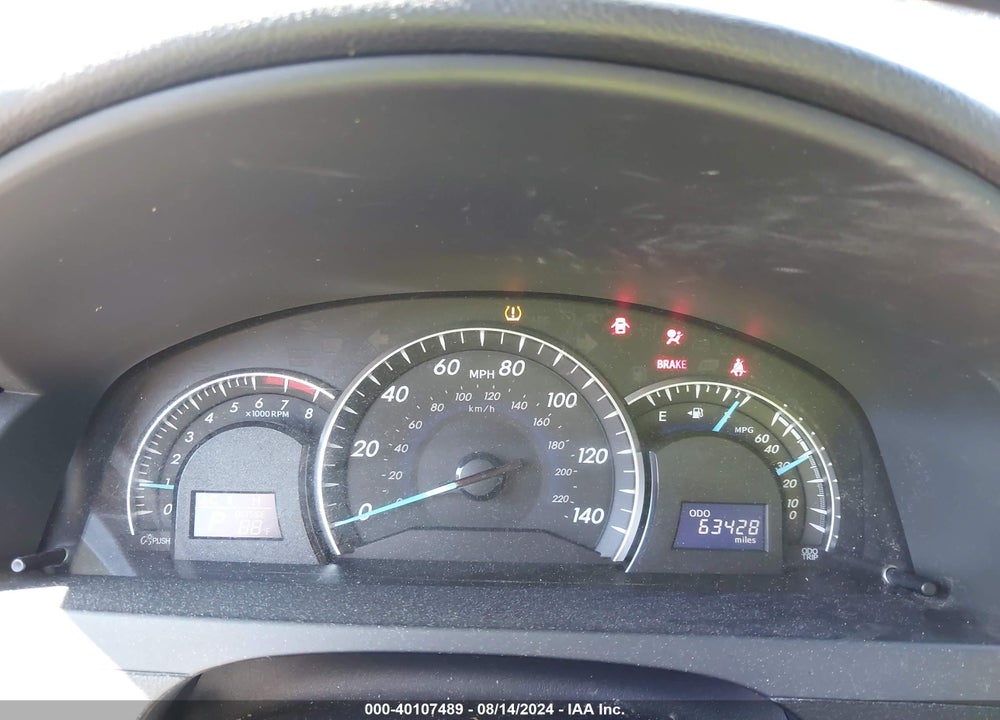2012 TOYOTA CAMRY XLE VIN: 4T1BF1FK0CU517362