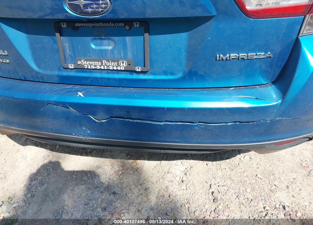 2018 SUBARU IMPREZA VIN: 4S3GTAA60J1702359