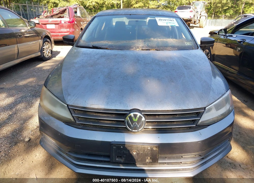 2015 VOLKSWAGEN JETTA 2.0L S VIN: 3VW2K7AJ9FM297422