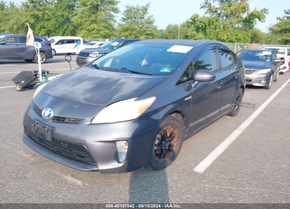 2013 TOYOTA PRIUS TWO VIN: JTDKN3DU7D1689527
