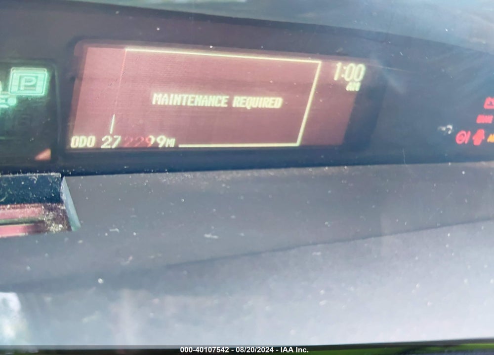 2013 TOYOTA PRIUS TWO VIN: JTDKN3DU7D1689527