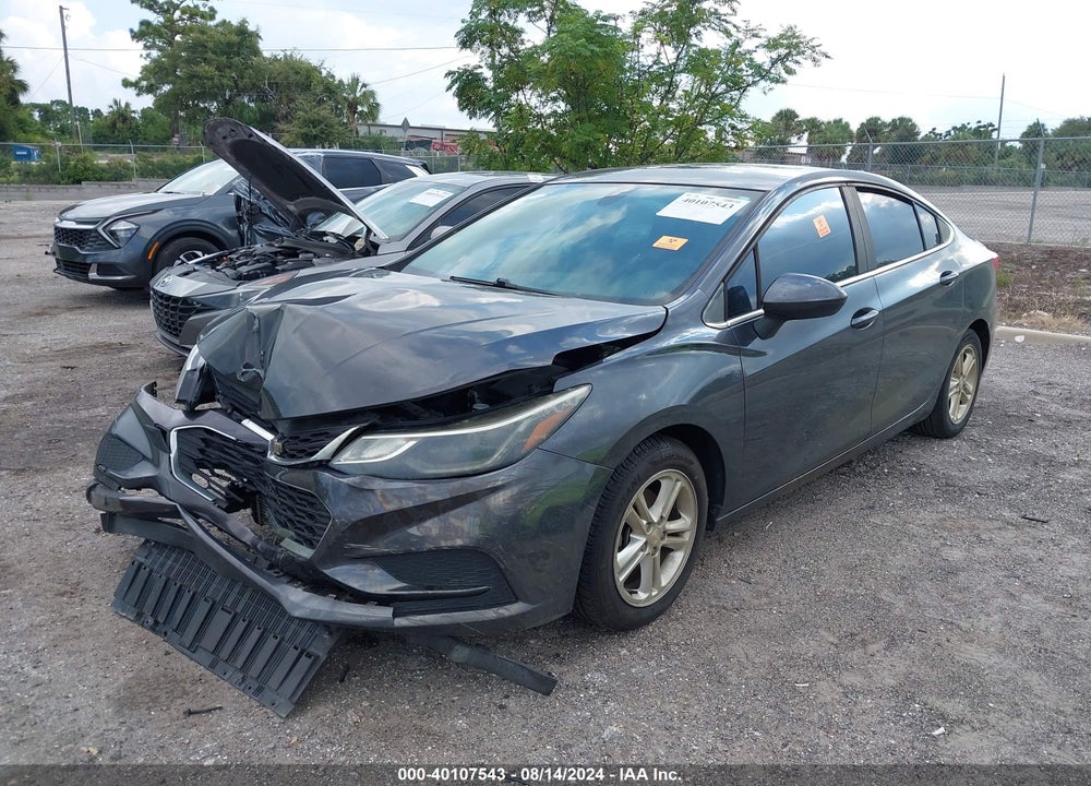 2017 CHEVROLET CRUZE LT AUTO VIN: 1G1BE5SMXH7148398