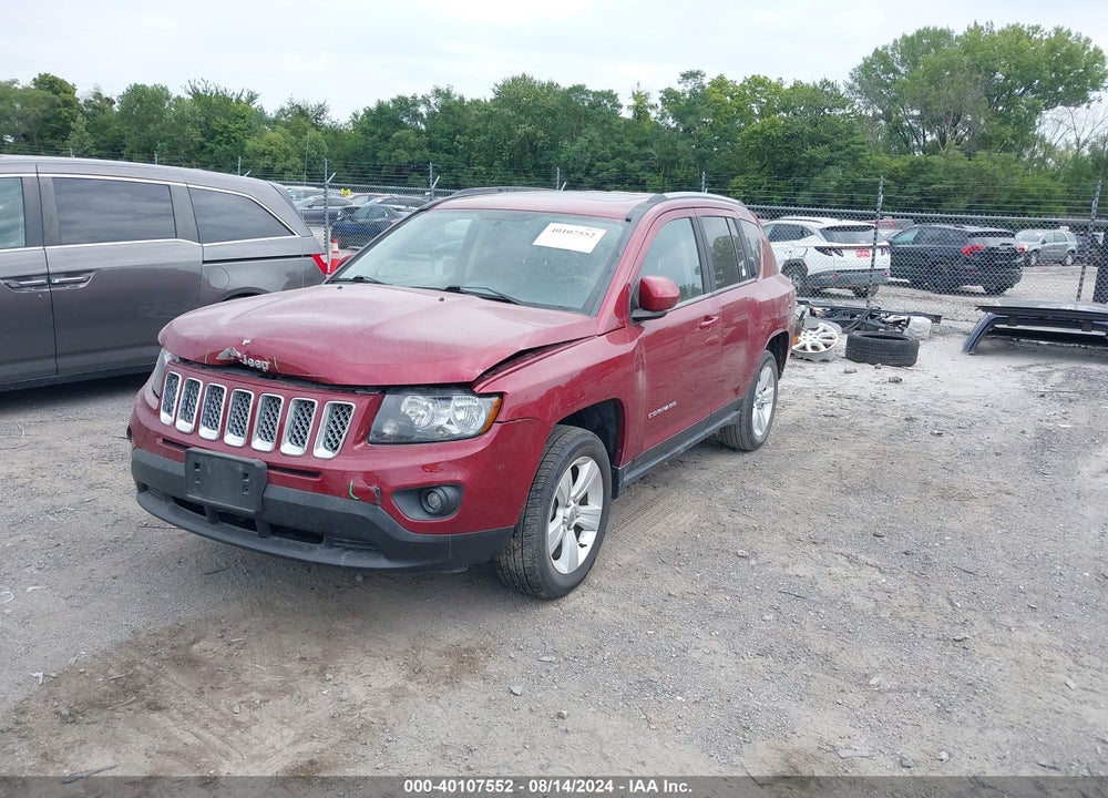 2014 JEEP COMPASS LATITUDE VIN: 1C4NJCEB1ED522313