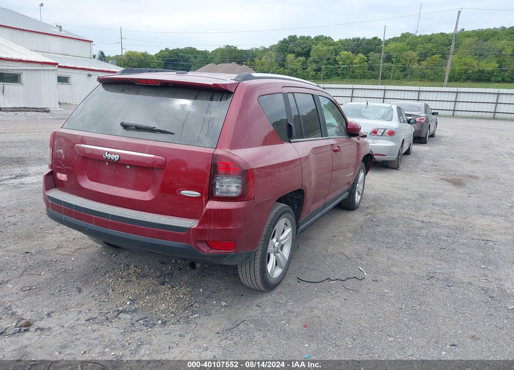 2014 JEEP COMPASS LATITUDE VIN: 1C4NJCEB1ED522313