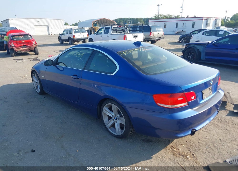 2007 BMW 335I VIN: WBAWB73507P038380