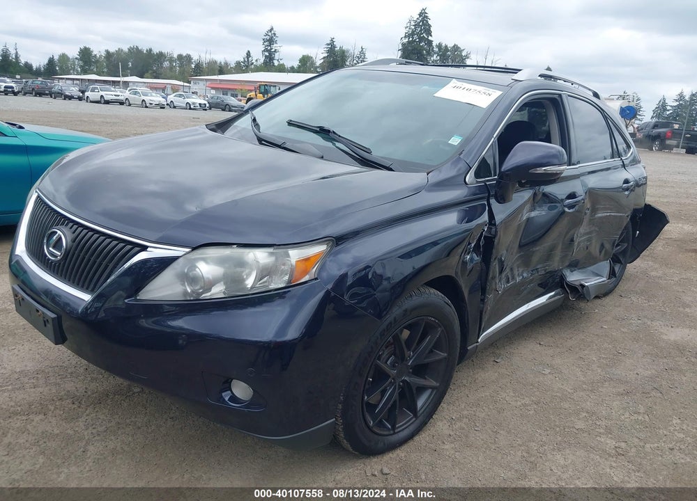 2010 LEXUS RX 350 VIN: 2T2BK1BA9AC049148