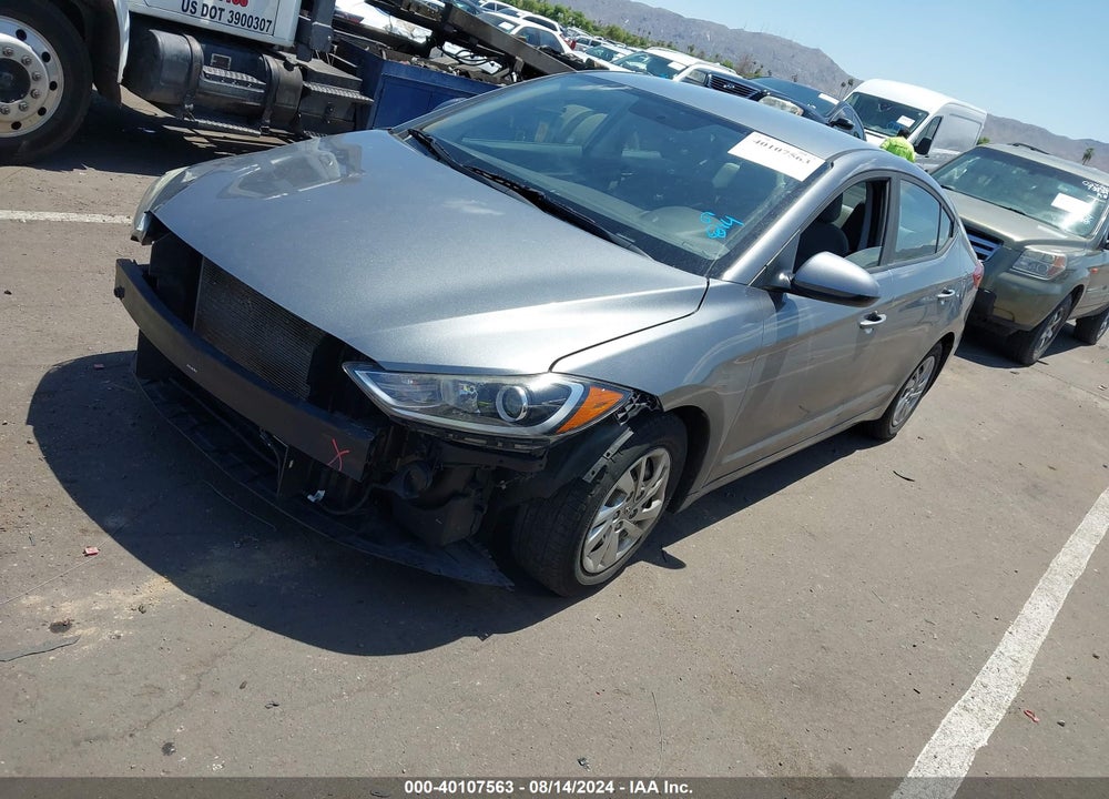 2017 HYUNDAI ELANTRA SE VIN: KMHD74LF3HU151984