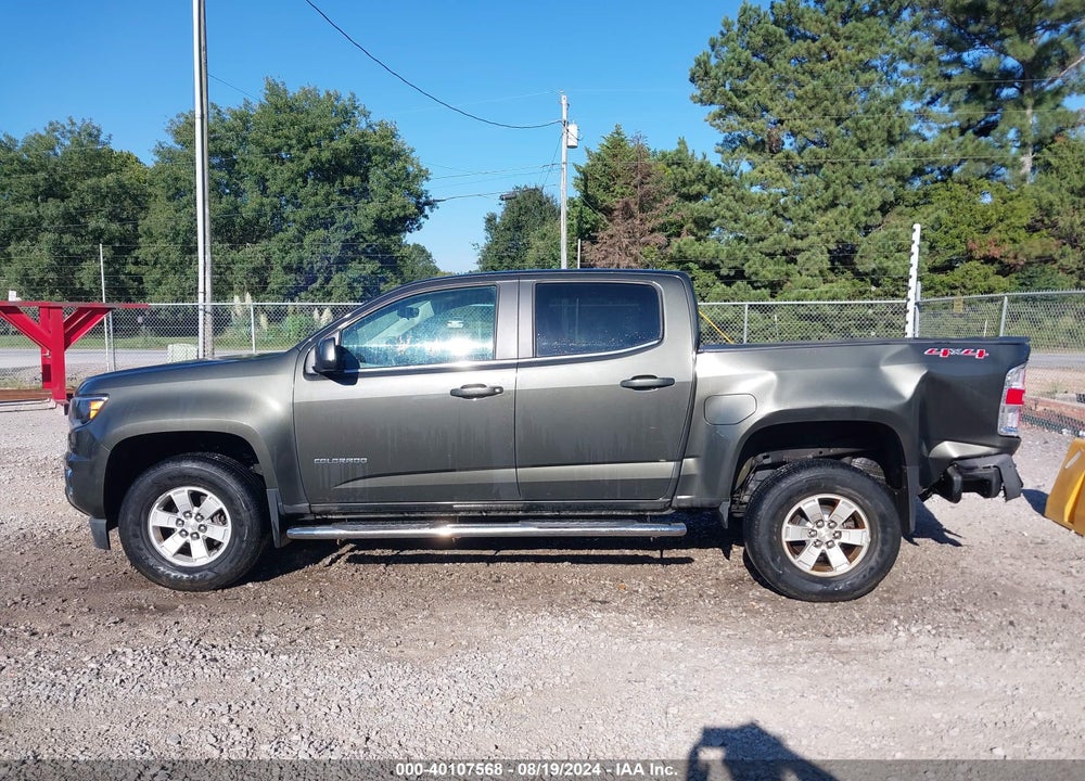 2018 CHEVROLET COLORADO WT VIN: 1GCGTBENXJ1159111