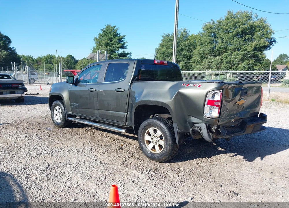 2018 CHEVROLET COLORADO WT VIN: 1GCGTBENXJ1159111