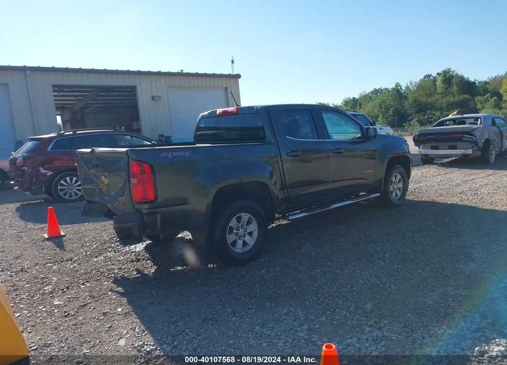 2018 CHEVROLET COLORADO WT VIN: 1GCGTBENXJ1159111