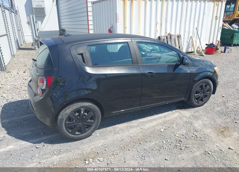 2012 CHEVROLET SONIC 2LS VIN: 1G1JA6SH9C4212361