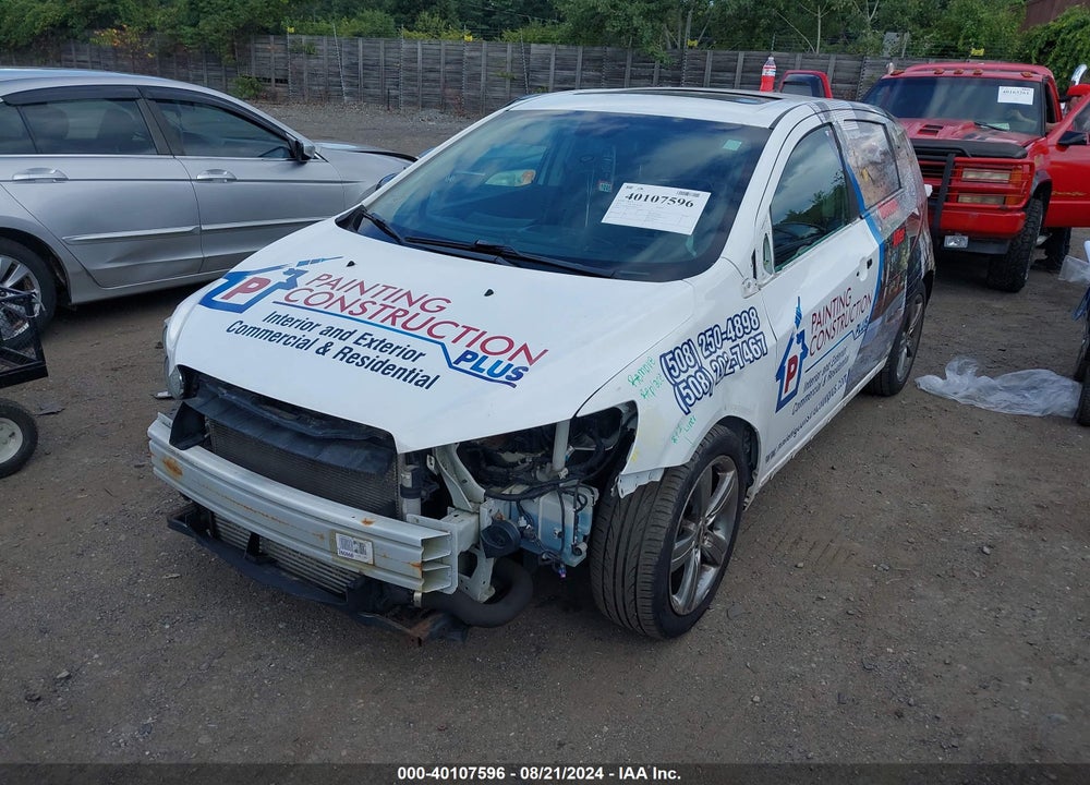 2013 CHEVROLET SONIC RS AUTO VIN: 1G1JG6SBXD4245719