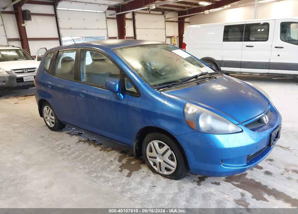 2008 HONDA FIT VIN: JHMGD38458S030380