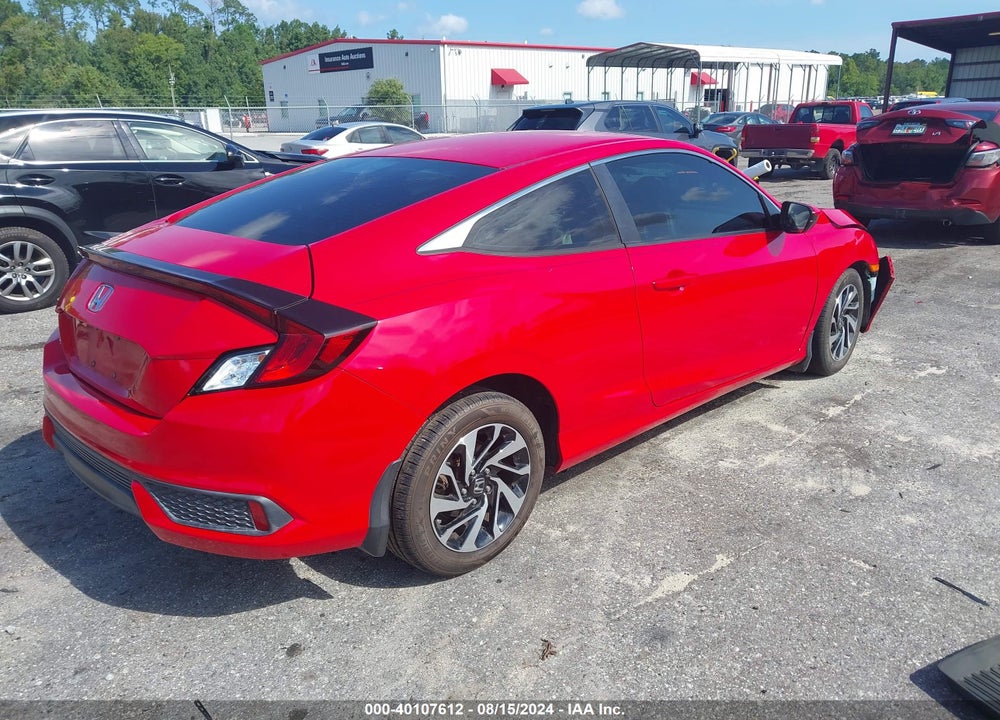 2016 HONDA CIVIC LX VIN: 2HGFC4B54GH310001