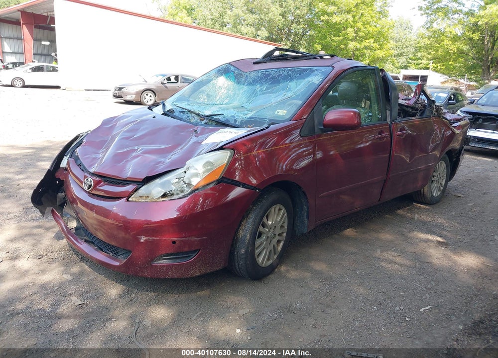 2008 TOYOTA SIENNA XLE VIN: 5TDZK22C58S180203