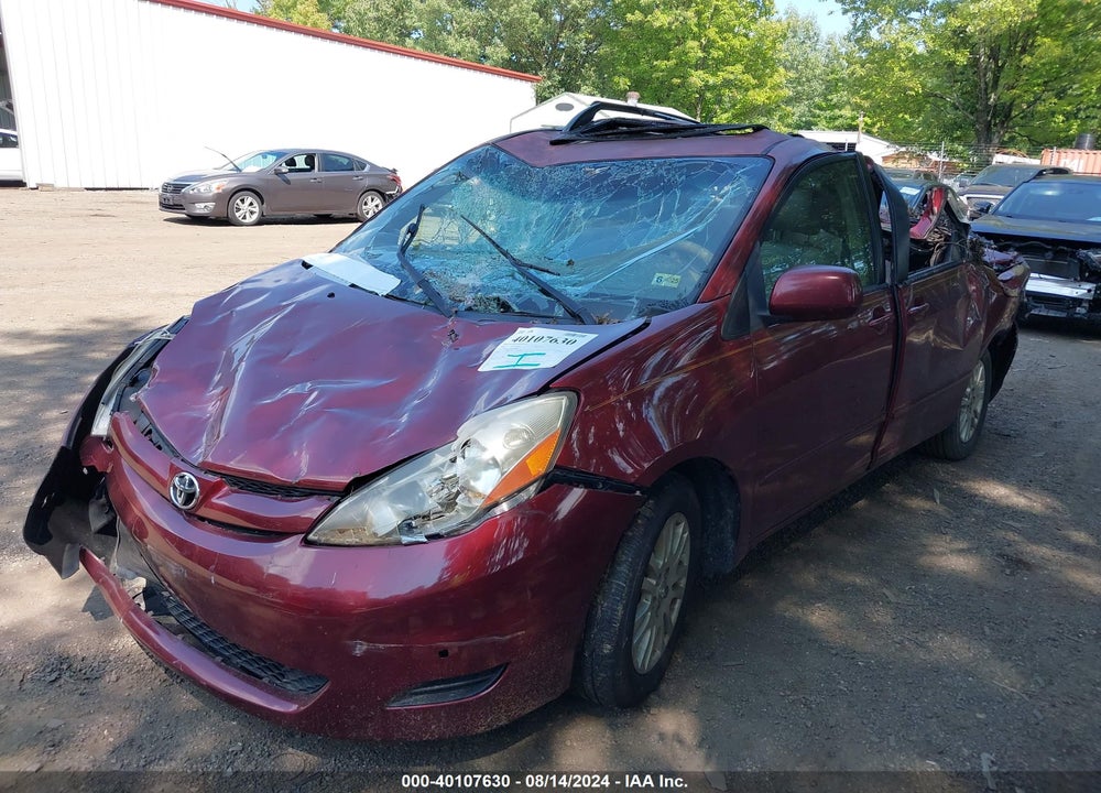 2008 TOYOTA SIENNA XLE VIN: 5TDZK22C58S180203