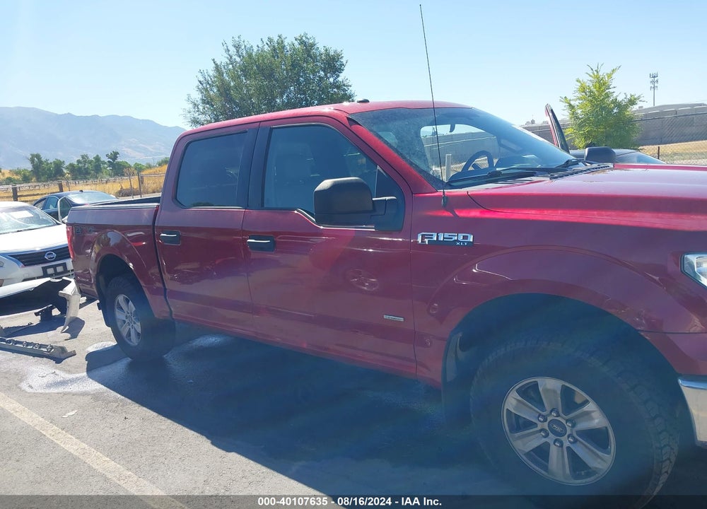 2016 FORD F-150 XLT VIN: 1FTEW1EP8GFA48319