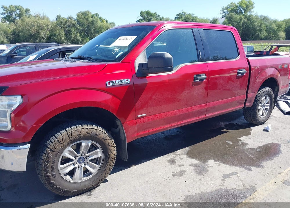 2016 FORD F-150 XLT VIN: 1FTEW1EP8GFA48319