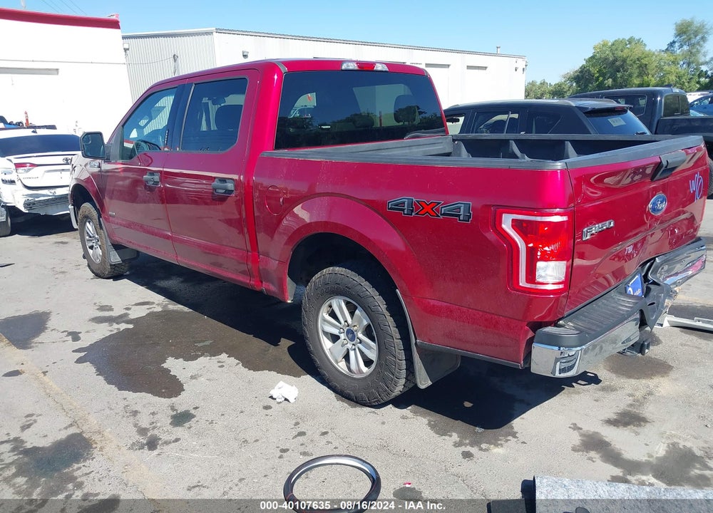 2016 FORD F-150 XLT VIN: 1FTEW1EP8GFA48319