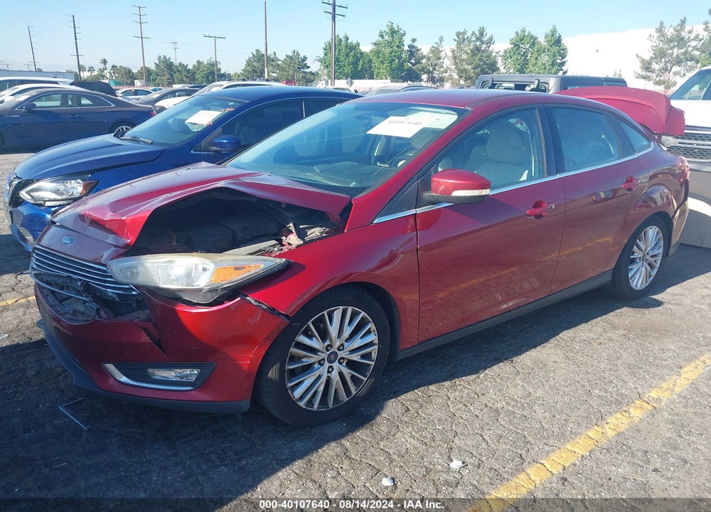 2015 FORD FOCUS TITANIUM VIN: 1FADP3J24FL369455